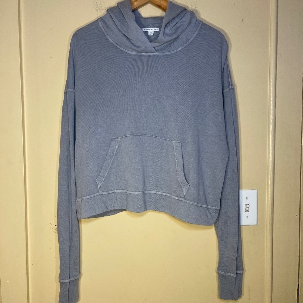 James Perse Gray Hoodie Sweater